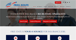 Desktop Screenshot of freestatestaffing.com